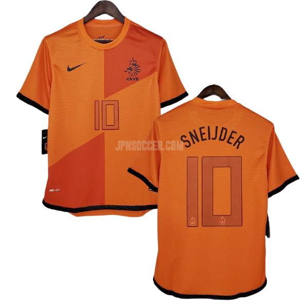 2012 オランダ sneijder ホーム レトロユニフォーム
