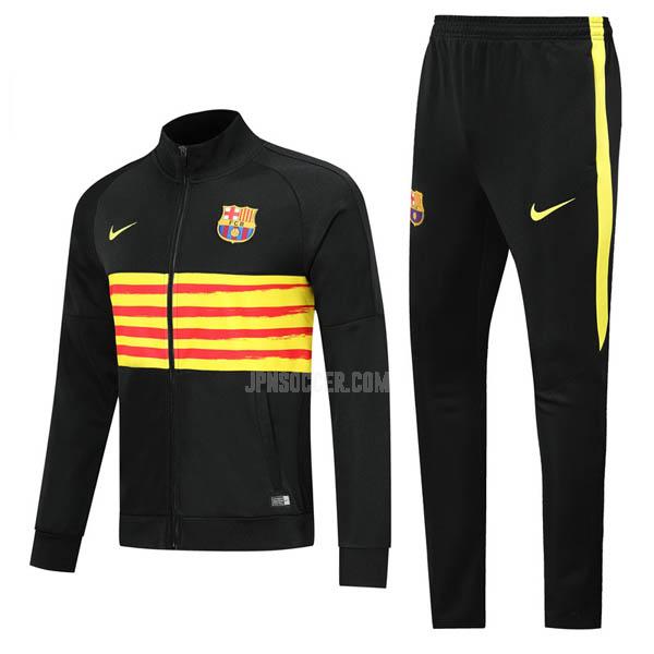 2019-2020 fcバルセロナ ブラック 黄 ジャケット
