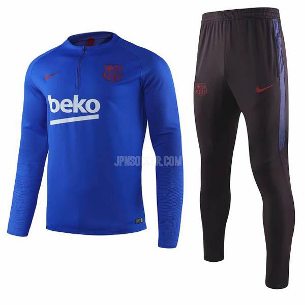 2019-2020 fcバルセロナ 青い サッカー スウェットシャツ