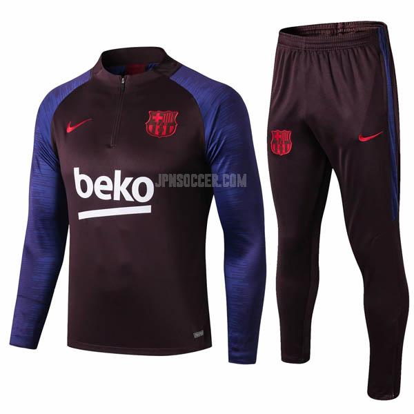 2019-2020 fcバルセロナ 青い ブラック サッカー スウェットシャツ