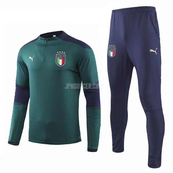 2019-2020 イタリア 緑 サッカー スウェットシャツ