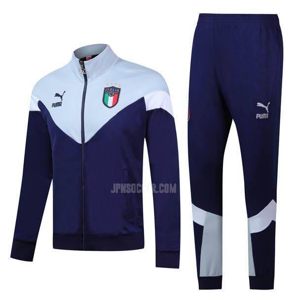 2019-2020 イタリア 青い ジャケット