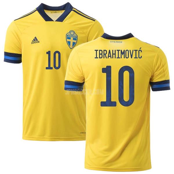 2020-2021 スウェーデン ibrahimovic ホーム レプリカ ユニフォーム