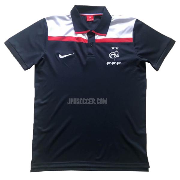 2020-2021 フランス 紺 ポロシャツ