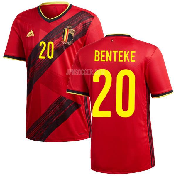 2020-2021 ベルギー benteke ホーム レプリカ ユニフォーム