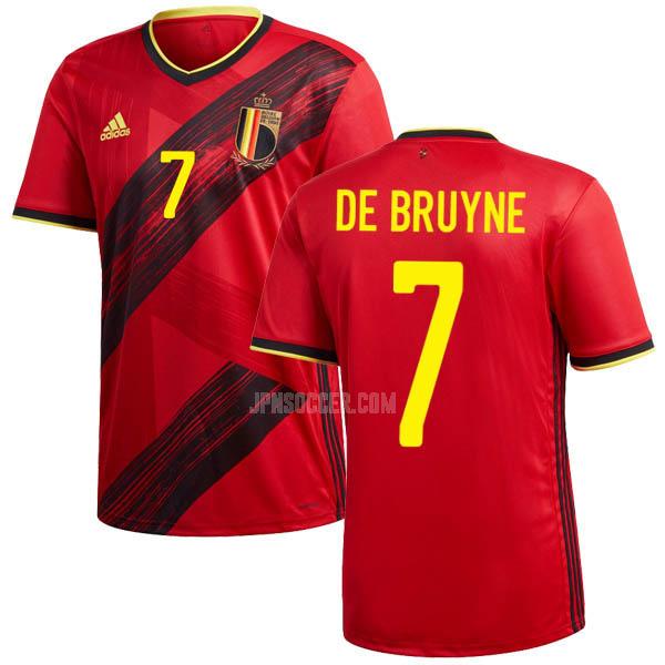 2020-2021 ベルギー de bruyne ホーム レプリカ ユニフォーム