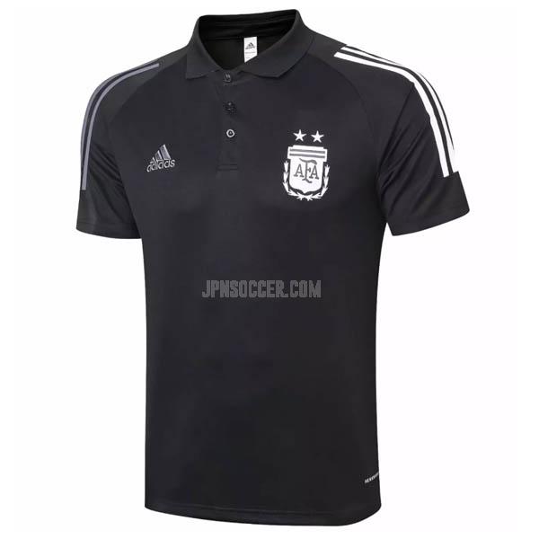 2020-21 アルゼンチン ブラック ポロシャツ