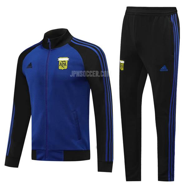 2020-21 アルゼンチン 青い-ブラック レプリカ ジャケット