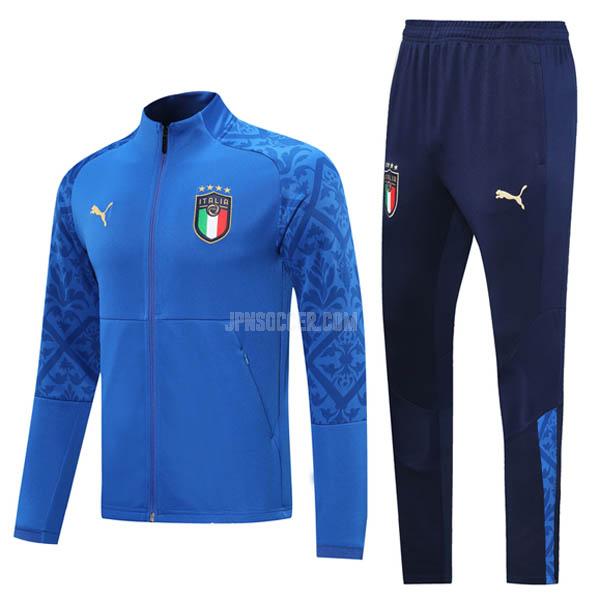 2020-21 イタリア 青い ジャケット