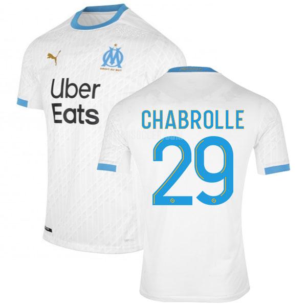 2020-21 オリンピック マルセイユ chabrolle ホーム レプリカ ユニフォーム