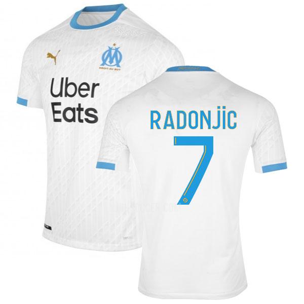2020-21 オリンピック マルセイユ radonjic ホーム レプリカ ユニフォーム