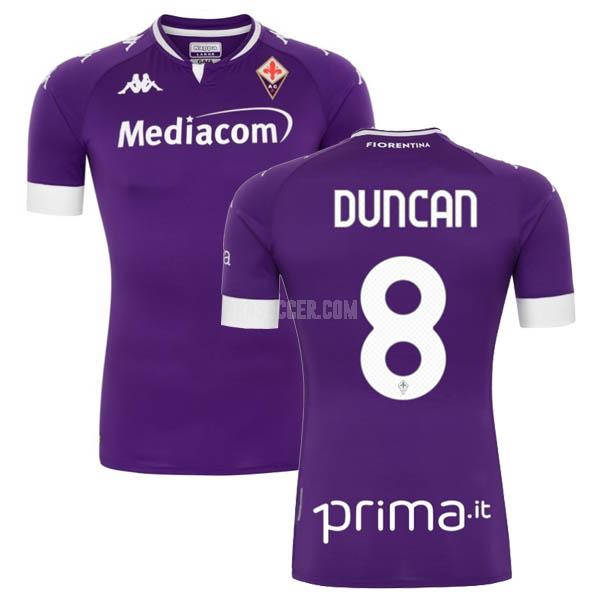 2020-21 フィオレンティーナ duncan ホーム レプリカ ユニフォーム