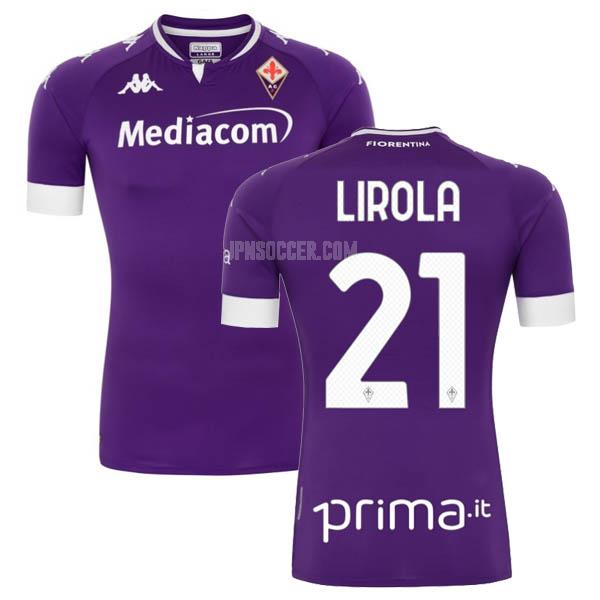 2020-21 フィオレンティーナ lirola ホーム レプリカ ユニフォーム