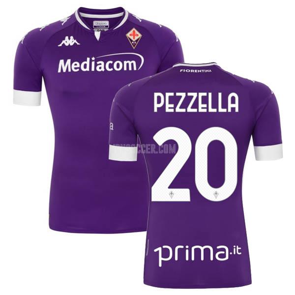 2020-21 フィオレンティーナ pezzella ホーム レプリカ ユニフォーム