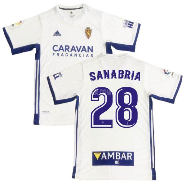 2020-21 レアル サラゴサ sanabria ホーム レプリカ ユニフォーム