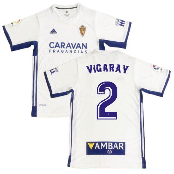 2020-21 レアル サラゴサ vigaray ホーム レプリカ ユニフォーム