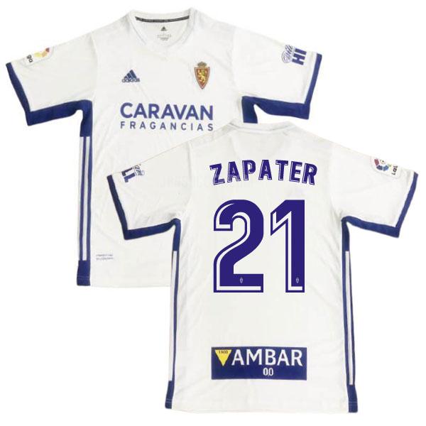 2020-21 レアル サラゴサ zapater ホーム レプリカ ユニフォーム