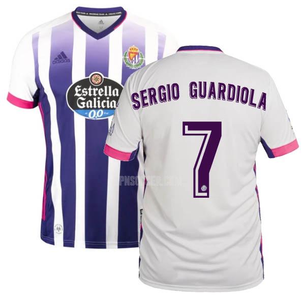 2020-21 レアル バリャドリッド sergio guardiola ホーム レプリカ ユニフォーム