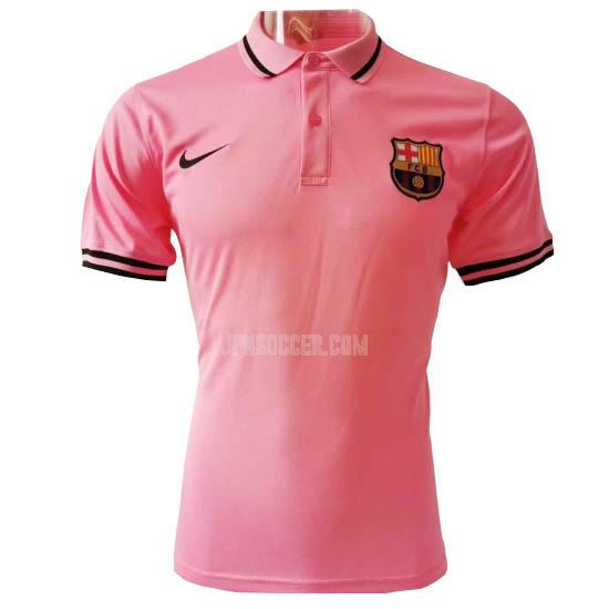 2020 fcバルセロナ ピンク ポロシャツ