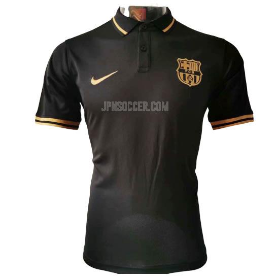 2020 fcバルセロナ ブラック ポロシャツ
