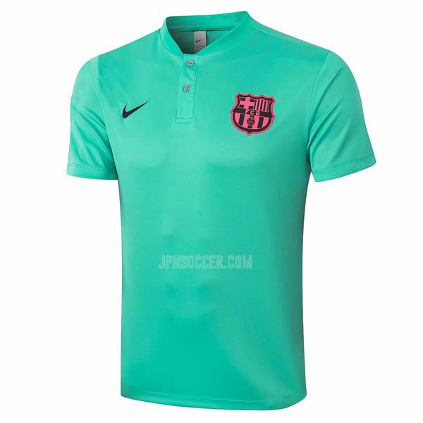 2020 fcバルセロナ 緑 ポロシャツ