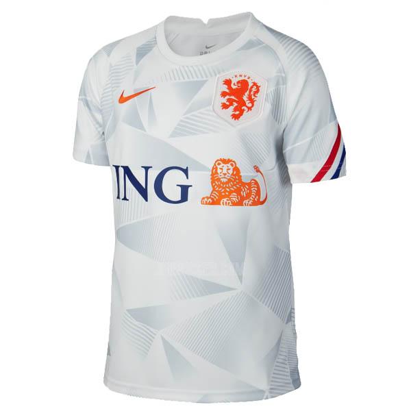2020 オランダ 白い プラクティスシャツ