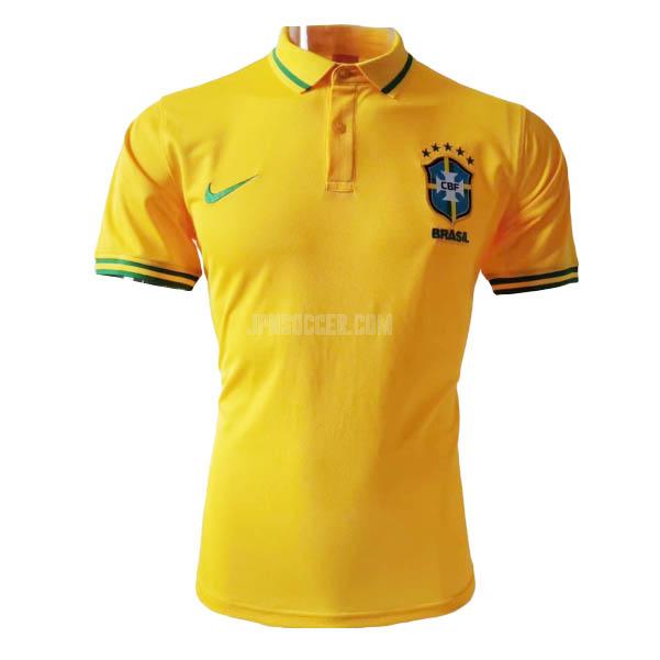 2020 ブラジル 黄 ポロシャツ