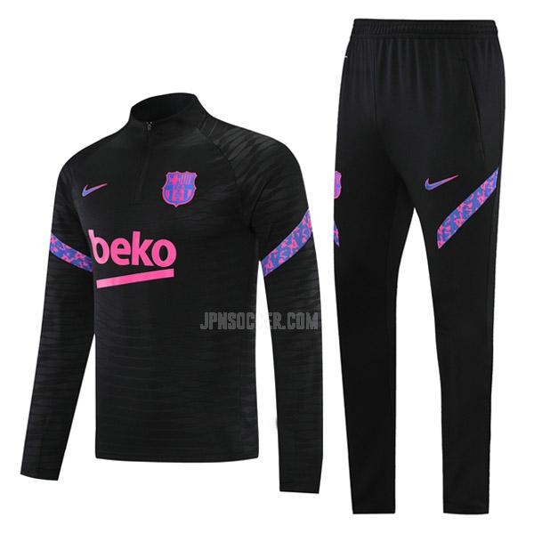 2021-22 fcバルセロナ 08g12 ブラック サッカー スウェットシャツ