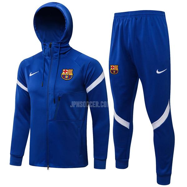 2021-22 fcバルセロナ fcb2 青い フード付きジャケット