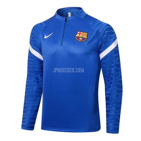 2021-22 fcバルセロナ top 青い サッカー スウェットシャツ