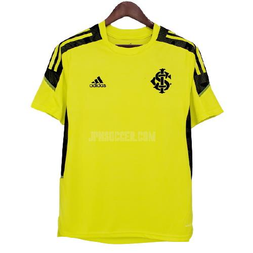 2021-22 scインテルナシオナル 黄 プラクティスシャツ