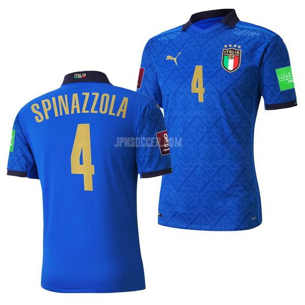 2021-22 イタリア spinazzola ホーム レプリカ ユニフォーム