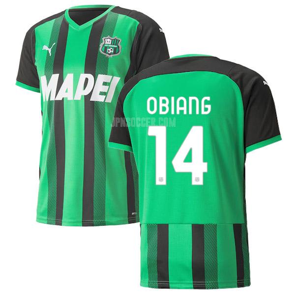 2021-22 サッスオーロ obiang ホーム レプリカ ユニフォーム