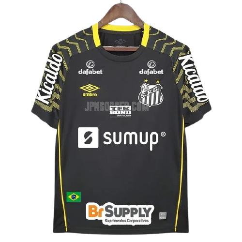 2021-22 サントスfc gk all sponsor ブラック レプリカ ユニフォーム