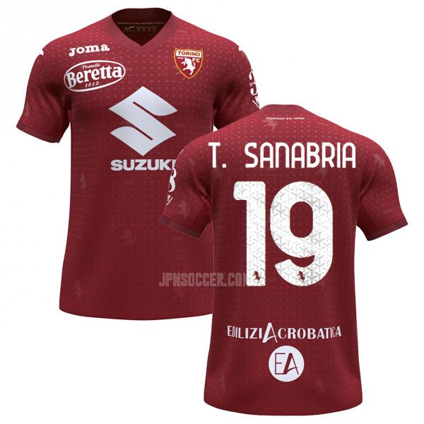 2021-22 トリノfc t. sanabria ホーム レプリカ ユニフォーム