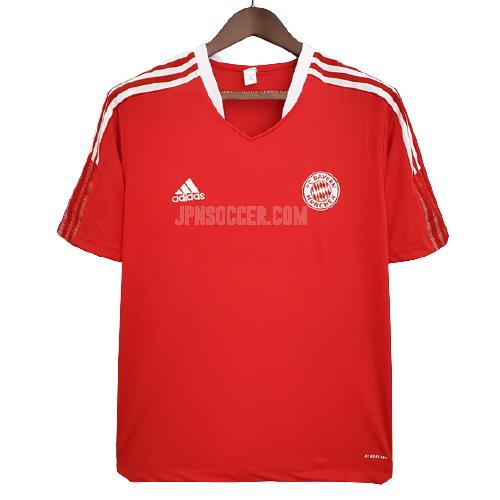 2021-22 バイエルン ミュンヘン 赤 プラクティスシャツ