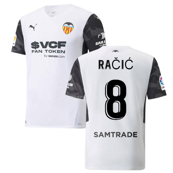 2021-22 バレンシアcf racic ホーム レプリカ ユニフォーム