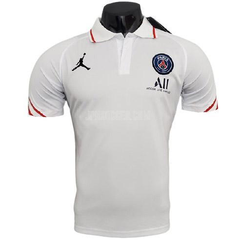 2021-22 パリ サンジェルマン 白い ポロシャツ
