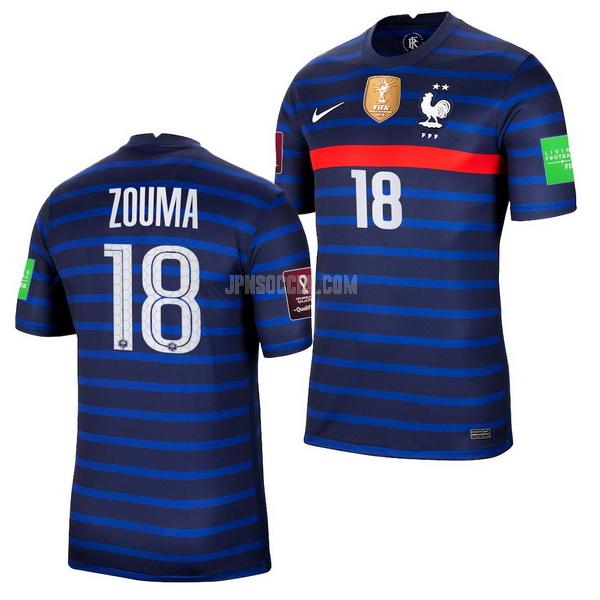 2021-22 フランス kurt zouma ホーム レプリカ ユニフォーム