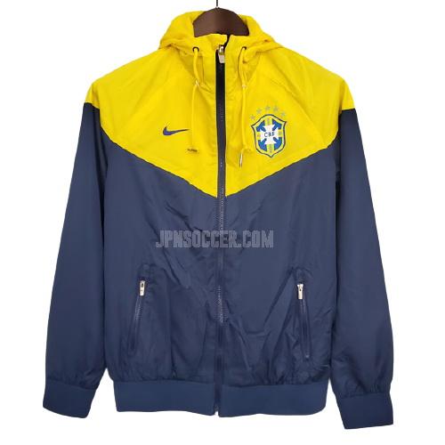2021-22 ブラジル 青い 黄 ウインドブレーカー
