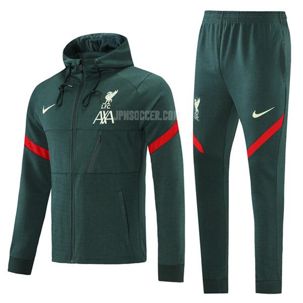 2021-22 リヴァプール 08g62 緑 フード付きジャケット
