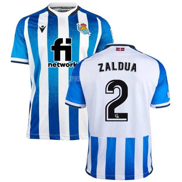 2021-22 レアル ソシエダ zaldua ホーム レプリカ ユニフォーム