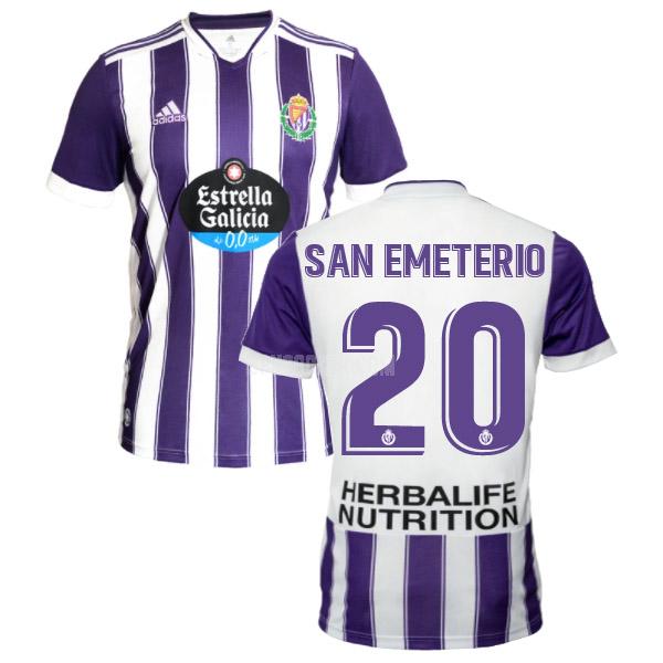 2021-22 レアル バリャドリッド san emeterio ホーム レプリカ ユニフォーム