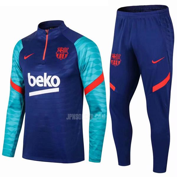 2021 fcバルセロナ 青い サッカー スウェットシャツ