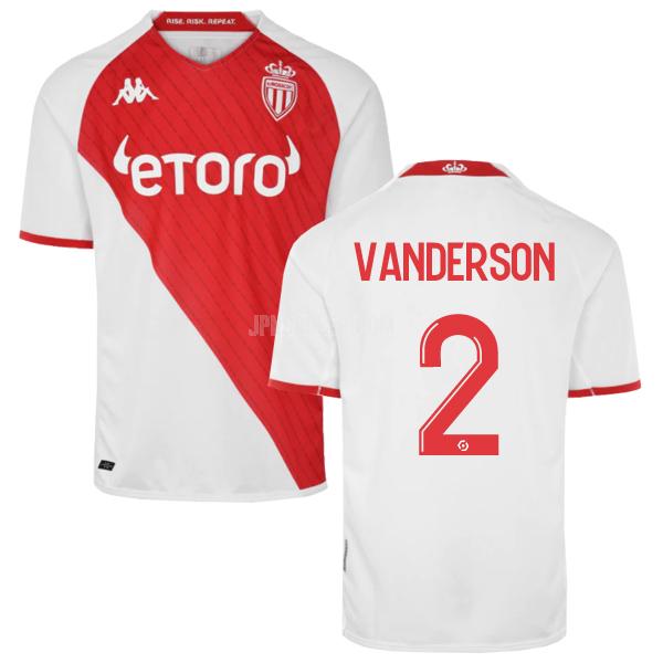 2022-23 asモナコ vanderson ホーム ユニフォーム