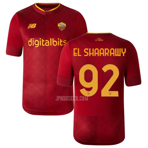 2022-23 asローマ el shaarawy ホーム レプリカ ユニフォーム