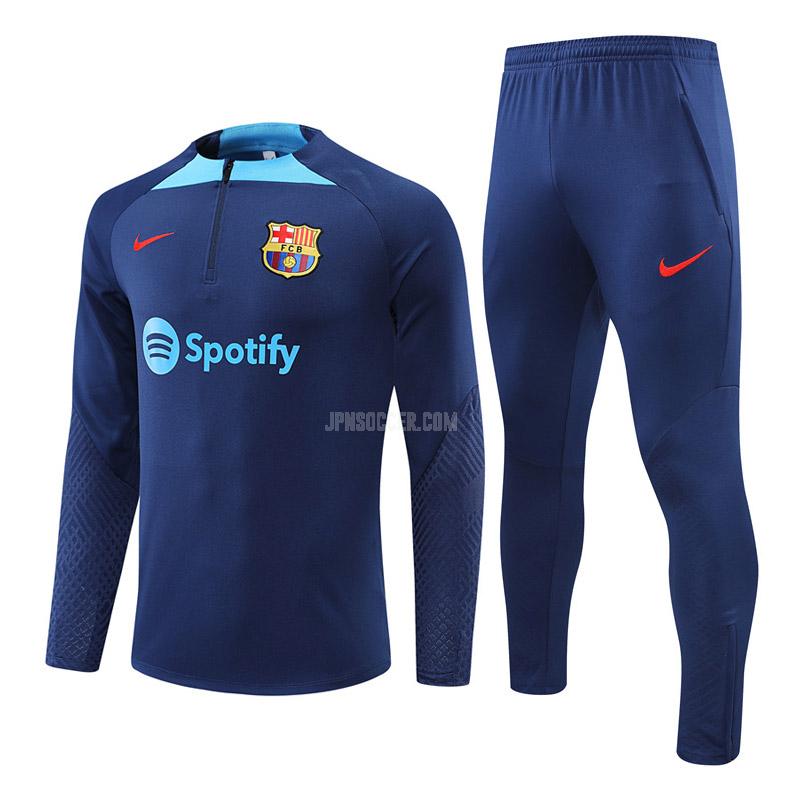 2022-23 fcバルセロナ 221025a1 青い サッカー スウェットシャツ
