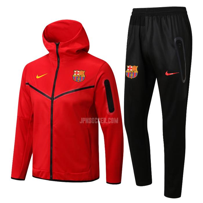 2022-23 fcバルセロナ 22125a1 赤 フード付きジャケット