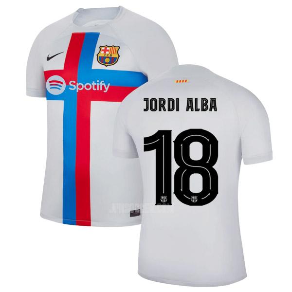 2022-23 fcバルセロナ jordi alba サード ユニフォーム