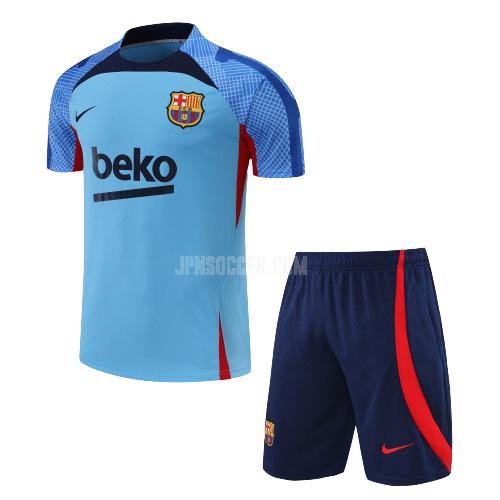 2022-23 fcバルセロナ スーツ 青い プラクティスシャツ